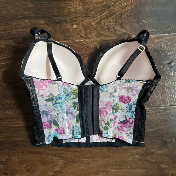 Victoria Secret Floral Corset - Picture 2 of 3